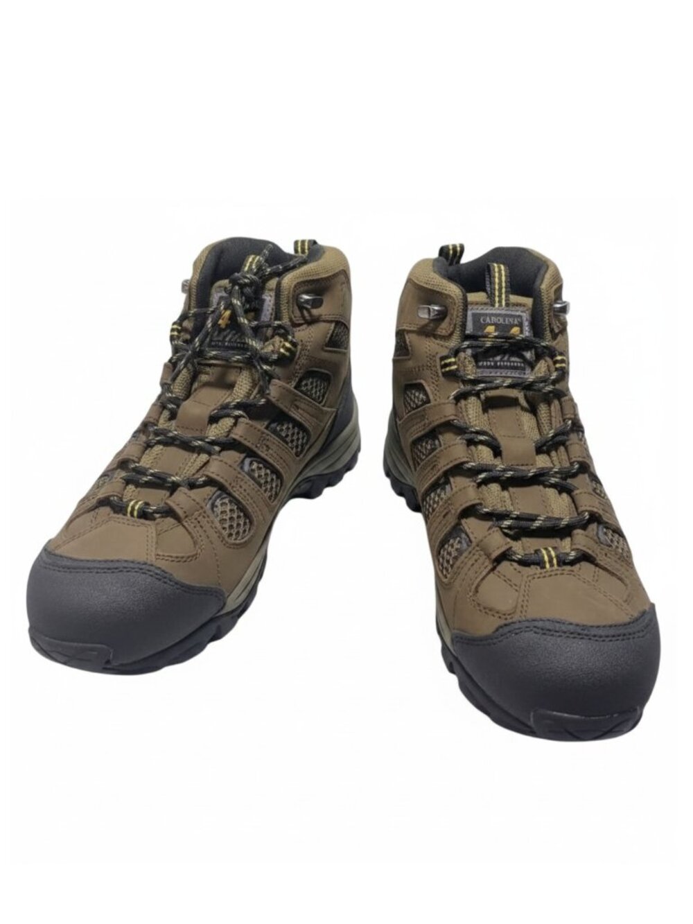 NEW CAROLINA 6" Waterproof 4x4 Hiker Boots Mens Size 10.5 Lace Up Suede Rubber